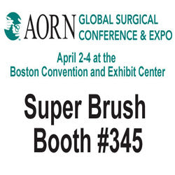 Super Brush Features Foam Swab Applications at AORN 2017