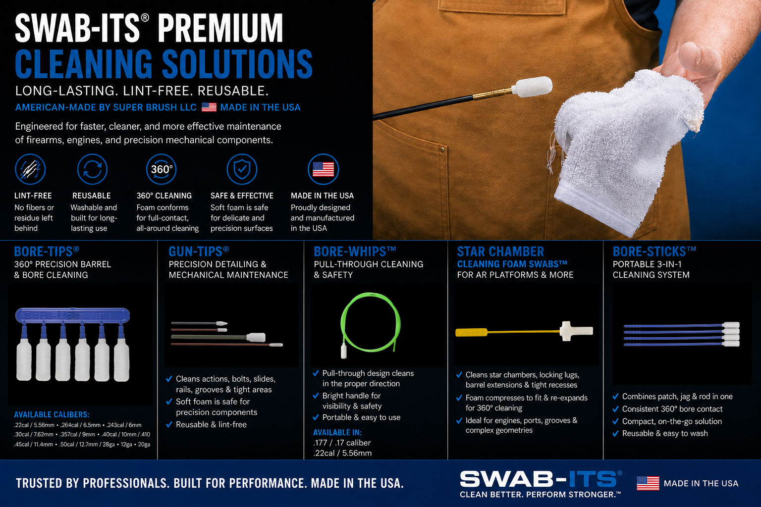 Swab-its Top Selling Gun Cleaning Products