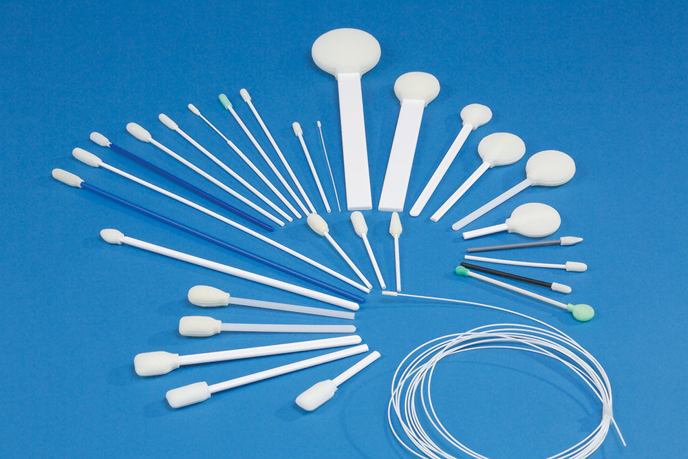 Swab-its critical application foam swabs. 