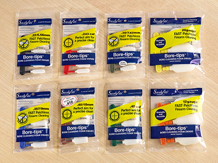 Swab-its Bore-tips Fast Patchless Gun Cleaning Products!