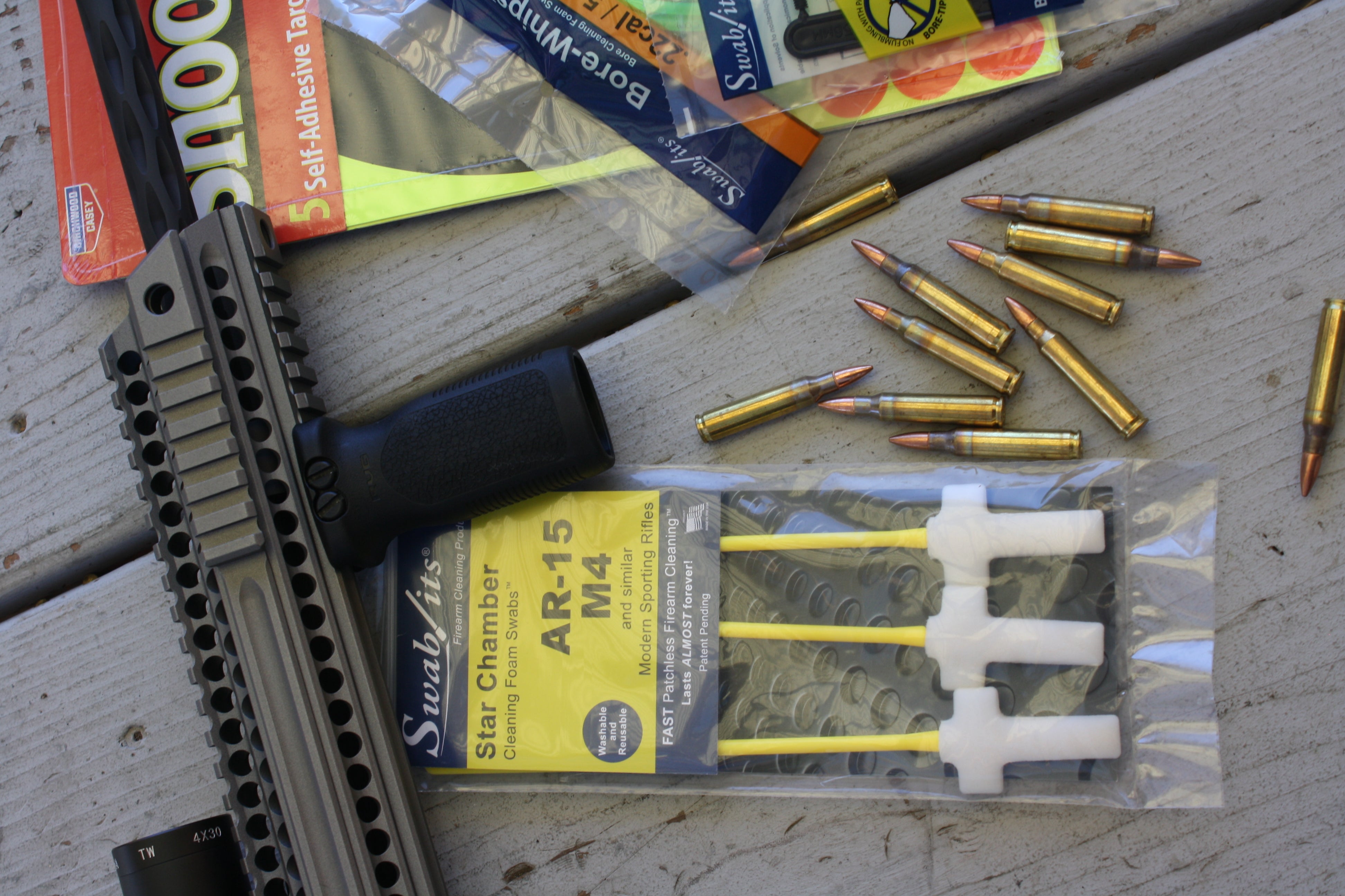 Swab-its brand new AR-15 gun cleaning swabs!