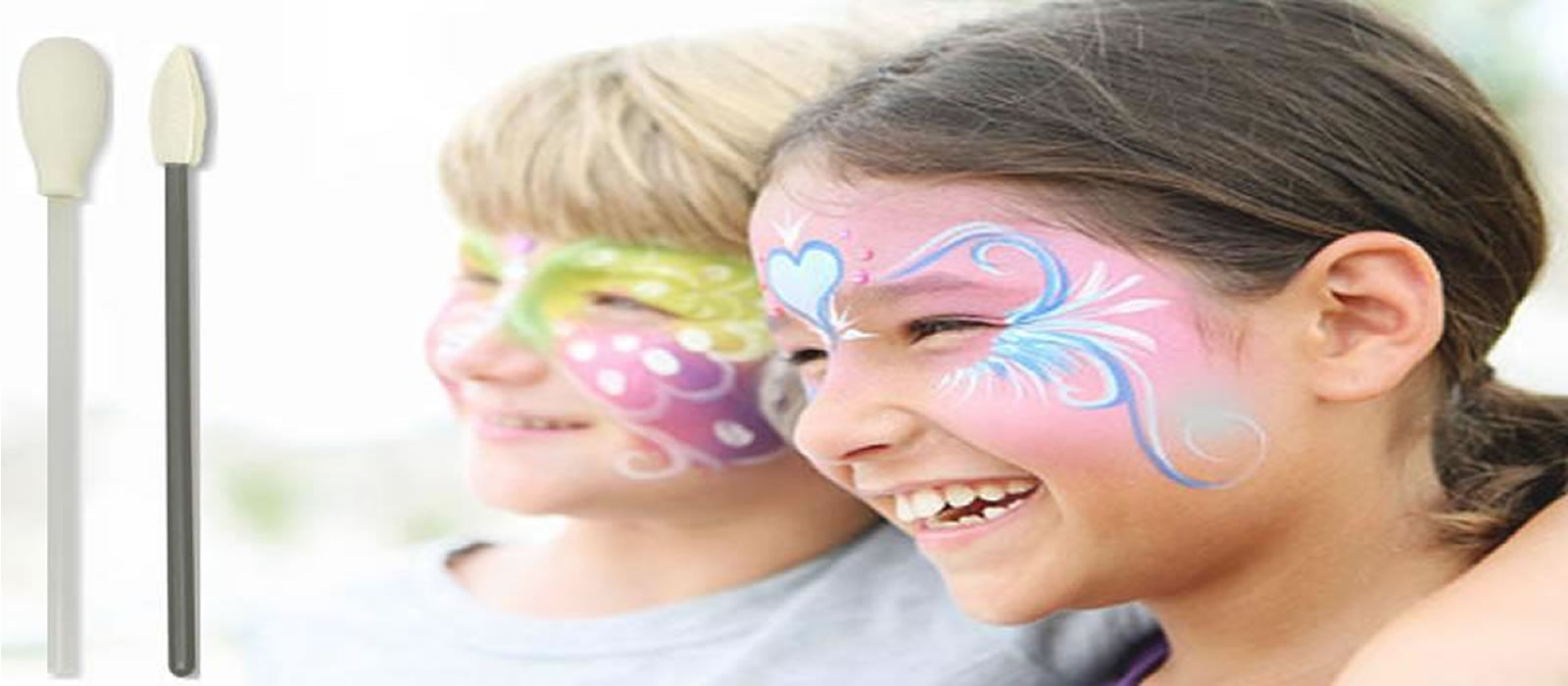 Swab-its Foam Swabs for Face Painting