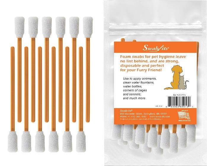 Balení pěnových tamponů pro péči o zvířata 24 kusů Swab-its®: 87-7902