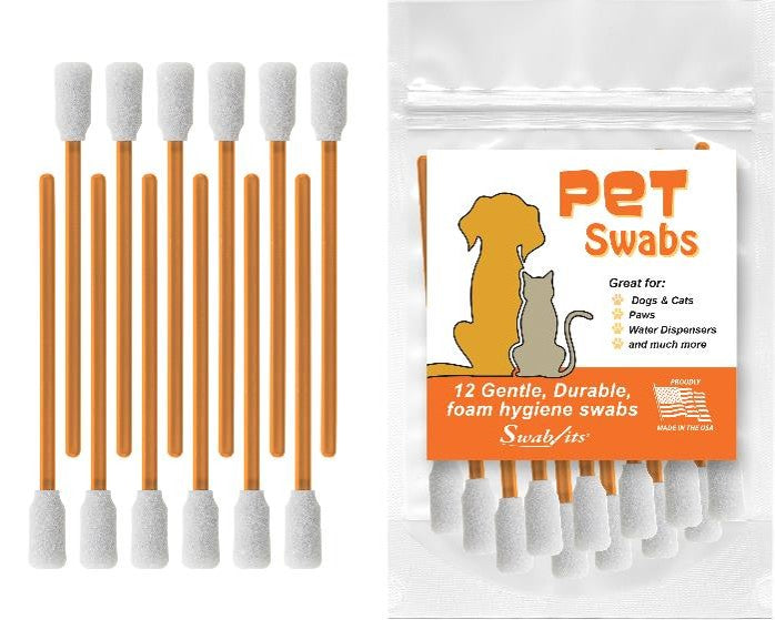 Balení pěnových tamponů pro péči o zvířata 24 kusů Swab-its®: 87-7902
