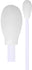 (Case of 2,000 Swabs) 74-0123: 4” Overall Length Swab with Teardrop Shaped Foam Mitt: Flash Sale