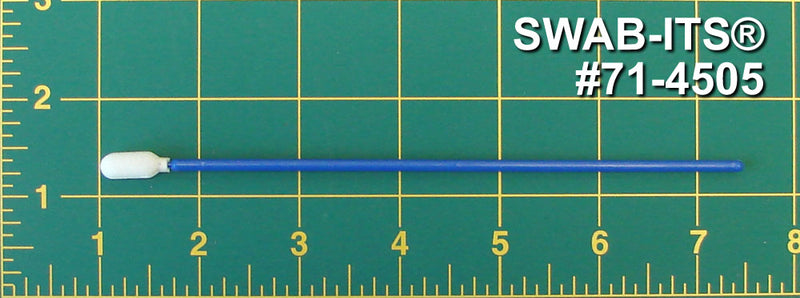 (Bag of 500 Swabs) 71-4505: 6.47” Overall Length Foam Swab with Flexi-Tip Foam Mitt and Polypropylene Handle