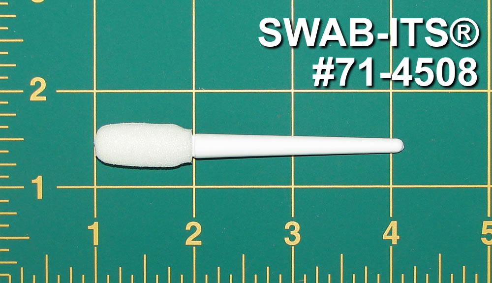 Swab-its® 71-4508 Thick Rectangular Foam Swabs – Lint-Free Precision Cleaning Swabs, Bag of 50