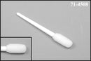 (Case of 5,000 Swabs) 71-4508: 3.125” Overall Length Swab with Thick Rectangular Foam Mitt and Polypropylene Handle