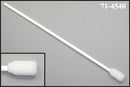 (Bag of 50 Swabs) 71-4540: 9” overall length swab with rectangular foam mitt on an extra-long polypropylene handle