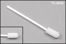 (Bag of 500 Swabs) 71-4541: 3.875” overall length swab with cylindrical style foam mitt and polypropylene handle.