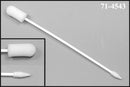 (Bag of 500 Swabs) 71-4543: 6.34” overall length swab with double-ended foam mitts on a polypropylene handle