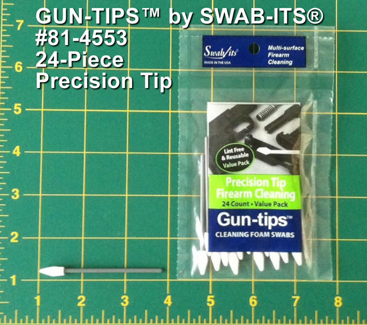 3" Precision Tip Cleaning Swabs by Swab-its® Firearm Cleaning Swabs: 81-4553