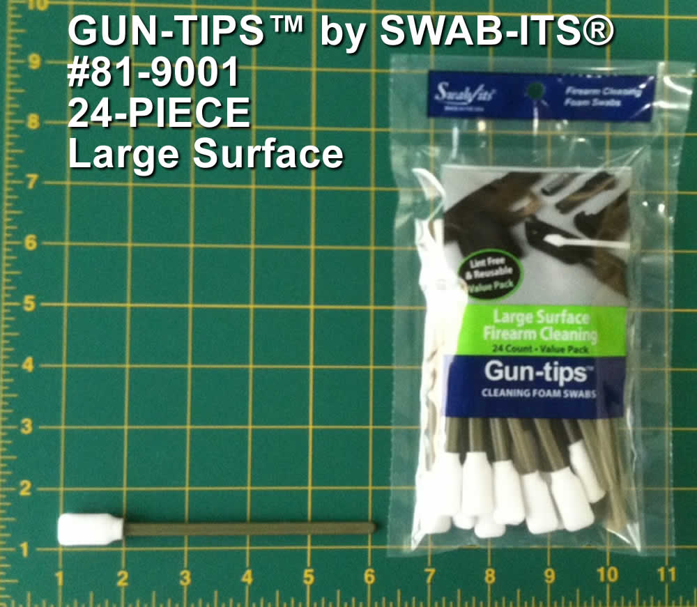 5" Large Surface Cleaning Swabs by Swab-its® Firearm Cleaning Swabs: 81-9001