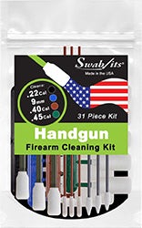 Swab-its® .22cal/.357cal/.40cal/.45cal Handgun Firearm Cleaning Kit: 87-9902