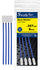 (12 Bag Case) .357/.38cal/9mm 3 in 1 Cleaning Tool Bore-Sticks™ by Swab-its®: 43-0909-12-2