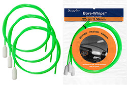 Swab-its® .22cal / 5.56mm Bore-Whips™ Pull-Through Gun Cleaning Swabs – Dealer Case (12 Bags) | 144 Count