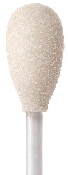 71-4522: 4” Overall Length Swab with Teardrop Shaped Foam Mitt made for medical, industrial,  specialty cleaning industries