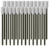 (Case of 2,000 Swabs) 5" Rectangular Mitt Foam Swab with Green Handle - Internet Special: 74-0125