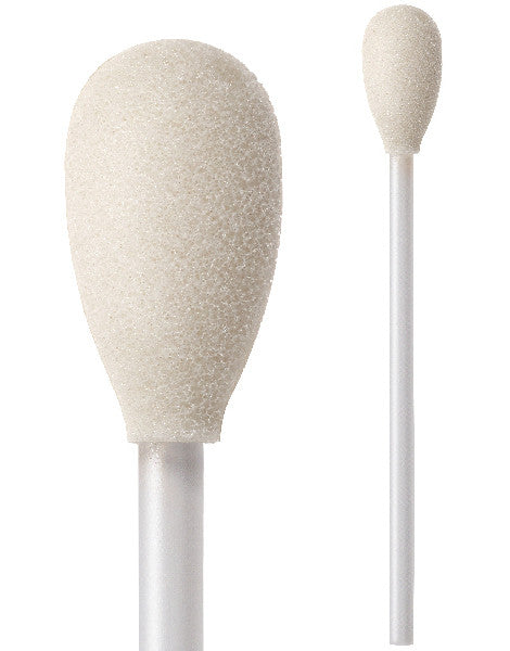 (Případ 3 000 tamponů) 74-0100: 4" celkový tampon s pěnovou rukavicí ve tvaru slzy